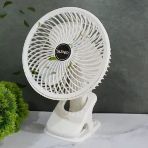 Multifunctional USB Desk Fan Low Noise Personal Clip Fan for Home, Office & Travel