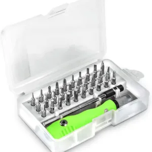 32-in-1 Mini Screwdriver Bits Set with Magnetic Flexible Extension Rod