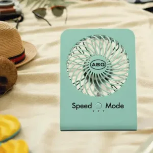 Portable Desk Fan Big Table Fan3 Step Speed Setting Fan Personal Desk Fan Suitable For Office , School & Home Use (Battery Not Include) ( default, Standard ).