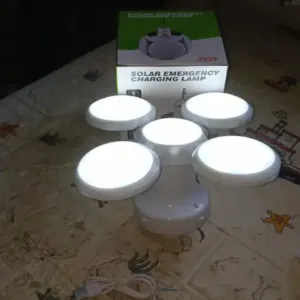 Solar Camping Light – USB Rechargeable Emergency LED | Quickslice ( default, OS )
