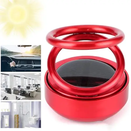 4xkX4L1tdtnsdqvpdpQGiEe4XQt1Ha00DDSmtv24.webp Solar Car Aroma Diffuser - 360 Rotating Air Freshener for Car, Home & Office - Solar Powered, Eco-Friendly Fragrance Diffuser ( default, Standard ).