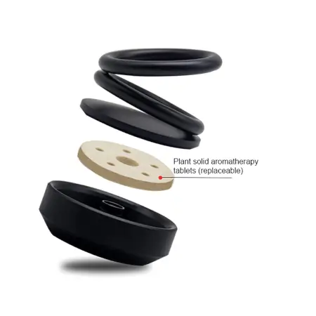 CYUDKd58jT7sZVPAyuiOoglUBNPtCFKidiYYkulU.webp Solar Car Aroma Diffuser - 360 Rotating Air Freshener for Car, Home & Office - Solar Powered, Eco-Friendly Fragrance Diffuser ( default, Standard ).