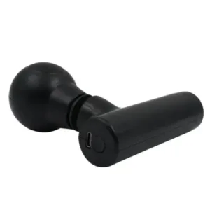 Black Mini Pocket Size Massager, Full Body Massager, Cordless One Button Operation for Body Pain & Relaxation ( black, Standard ).