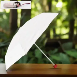 3-Fold Sun & Rain Protective Solid Foldable Umbrella (1 Pc) ( default, Standard ).