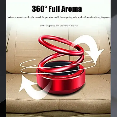 eEFShnadwZy6hhseaHWmewP6qKuGBSmjokRfsycs.webp Solar Car Aroma Diffuser - 360 Rotating Air Freshener for Car, Home & Office - Solar Powered, Eco-Friendly Fragrance Diffuser ( default, Standard ).