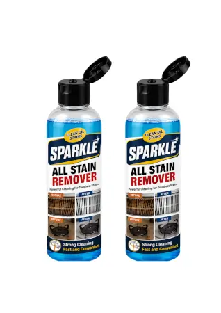 nmMR2MNlHho2zPI6IQQBkS2VY6ZWt3sKPLFoHwQI.webp Pack of 2 Sparkle All Stain Remover Liquid | Powerful Kitchen Degreaser for Oil Stains, Gas Stove, Chimney, Grill & Tough Grease Cleaning ( default, Standard )