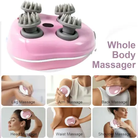 zWAh1kG1UOuuasUaubgOFcVnSjxXvb927GMe6WOJ.webp Smart Electric Scalp Massager with 4 Silicone Heads – Rechargeable Handheld Head & Body Massage Device ( default, Standard )